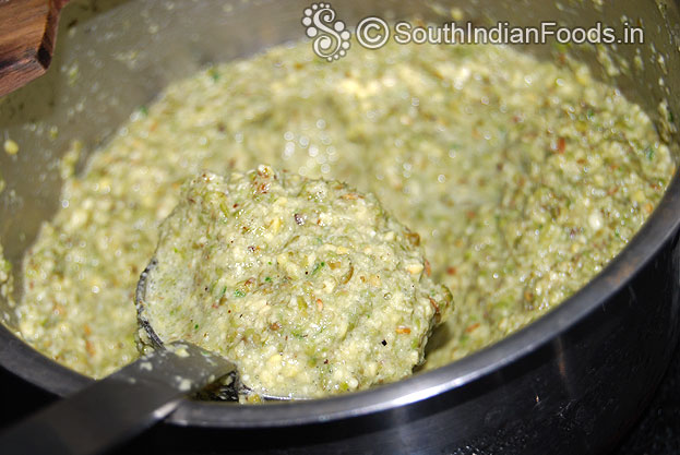 Cover lid & Leave it for 1 hour [optional]. You can paniyaram instantly