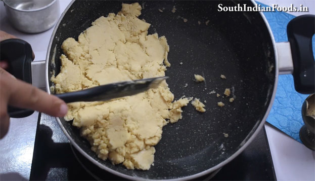 Instant coconut burfi