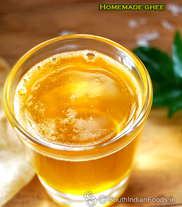 Instant homemade ghee