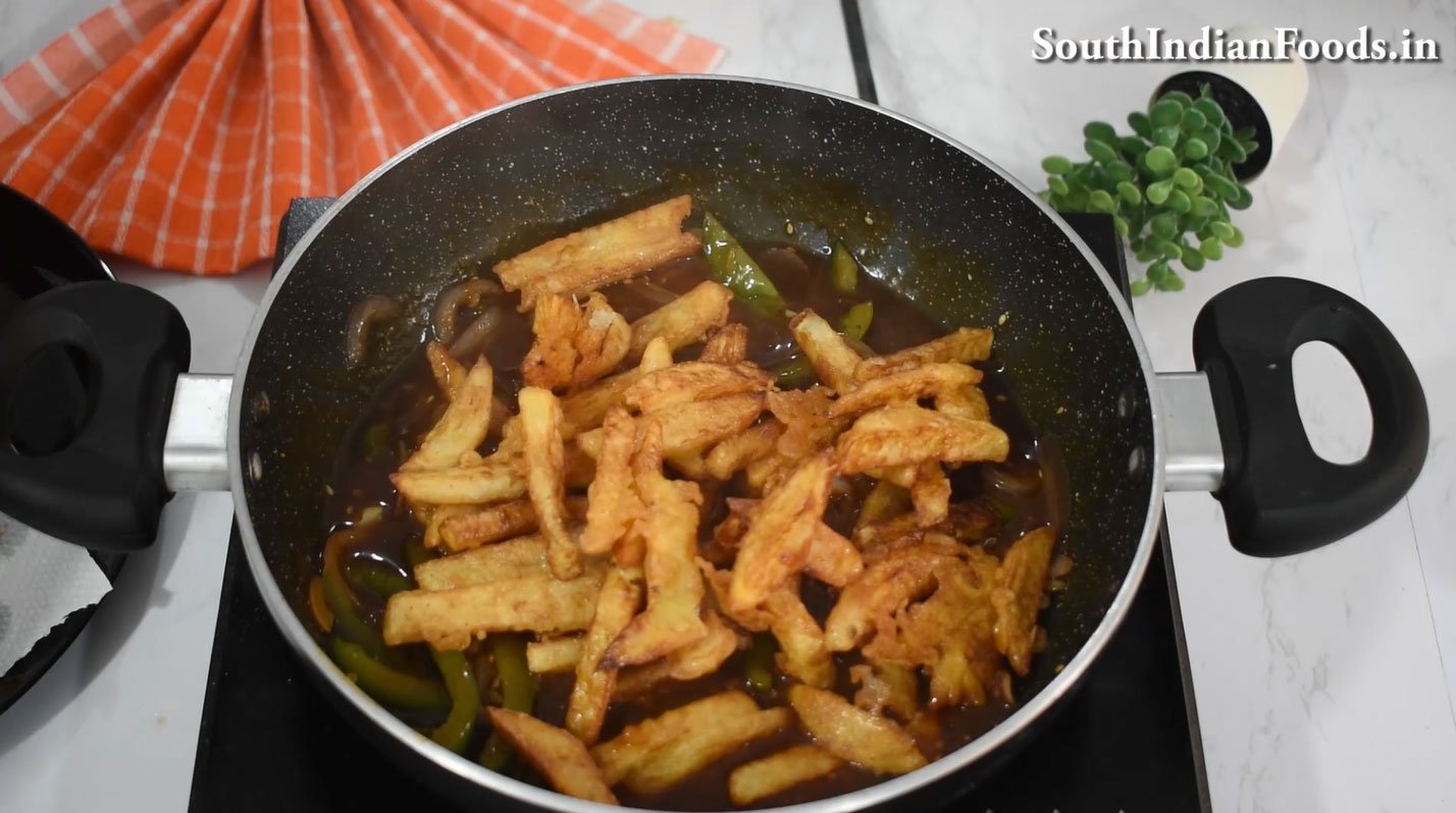 Honey Sesame Chilli Potato