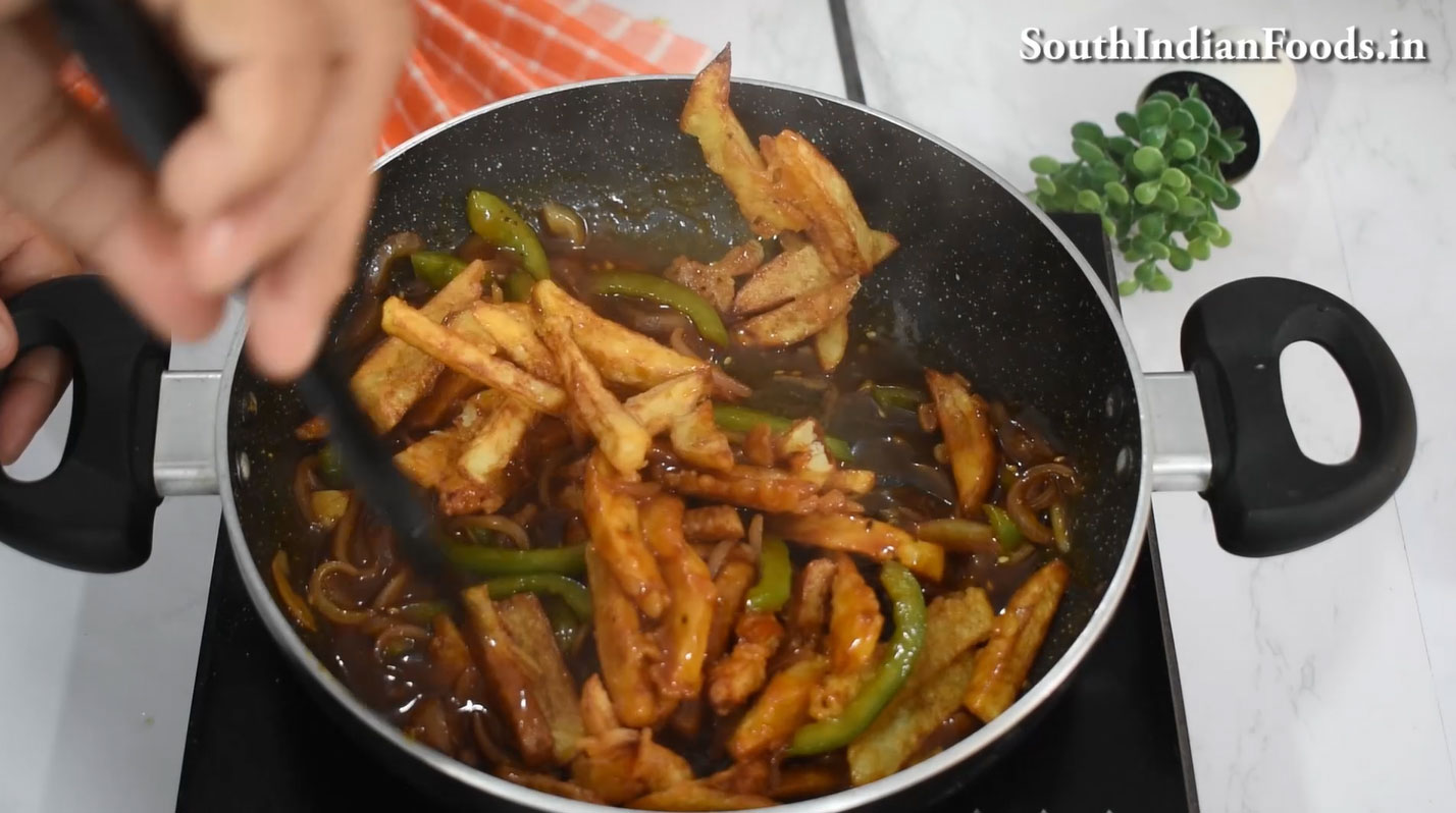 Honey Sesame Chilli Potato