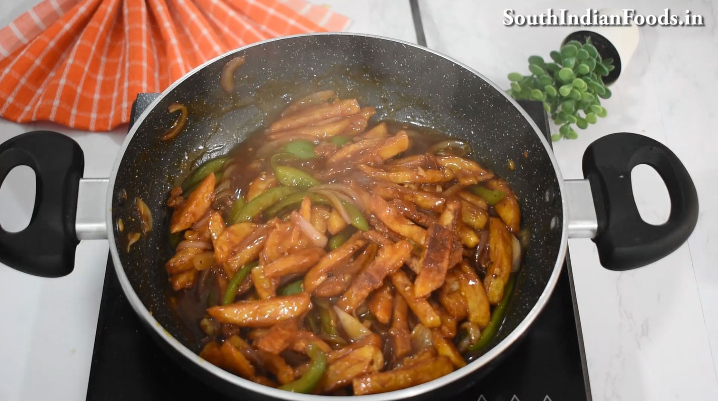 Honey Sesame Chilli Potato