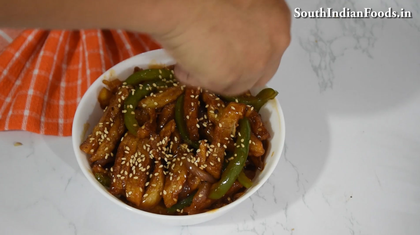 Honey Sesame Chilli Potato