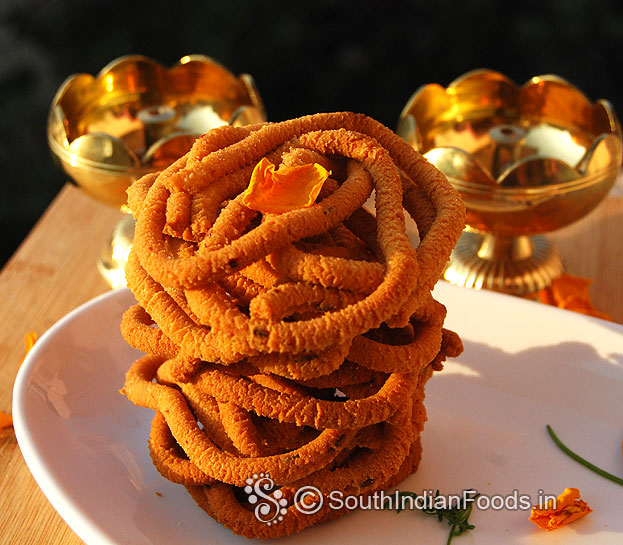Perfect almond chakli