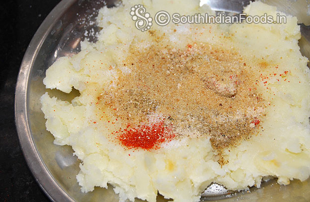 Add dry mango powder