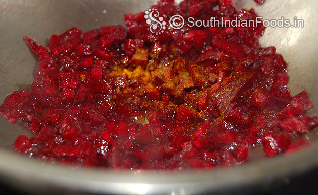 Add turmeric powder