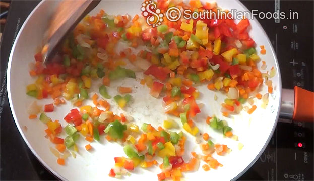 Add capsicum saute