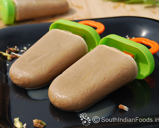 coffee ice lollypop