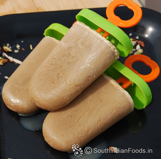 coffee milk popsicle