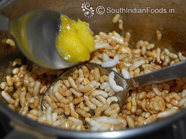 Add ghee