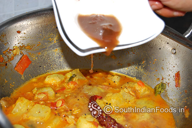 Add tamarind water