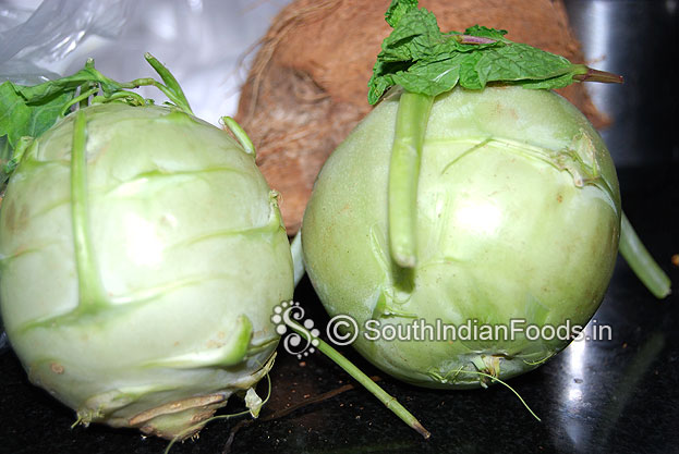Nookal[Kohlrabi, German turnip]