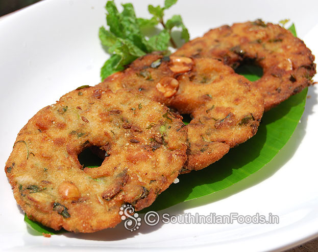 Rice flour rava vada