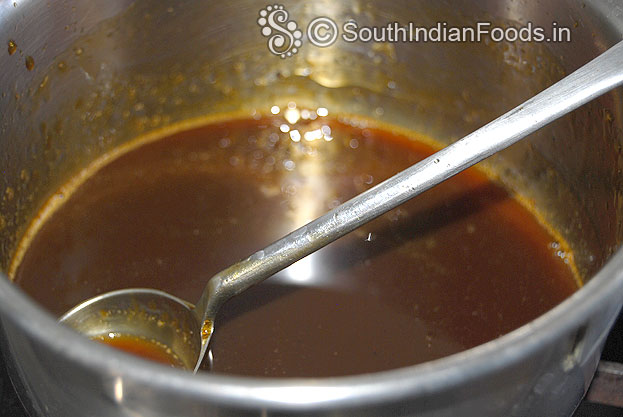 Sarsaparilla jaggery ready.