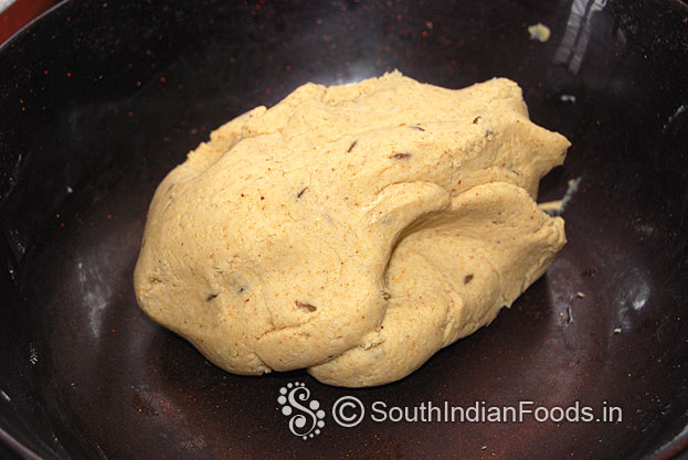 Oats murukku dough ready