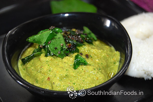Palak keerai chutney