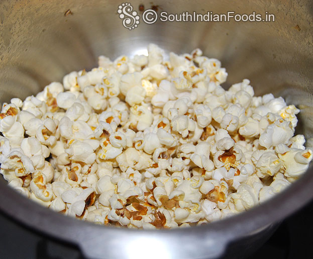 Popcorn ready