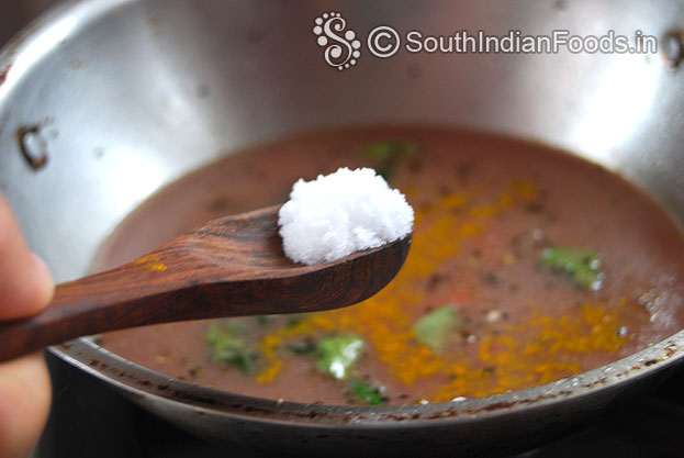 Add enough salt