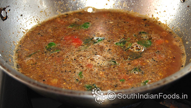 Mix well, let it boil