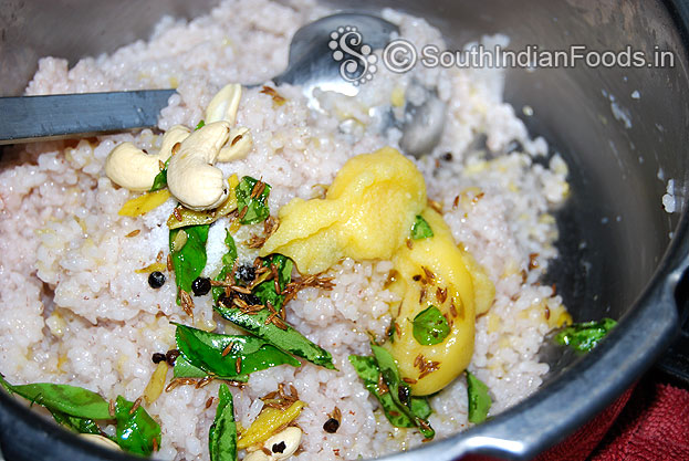 Add ghee
