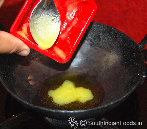 Add ghee