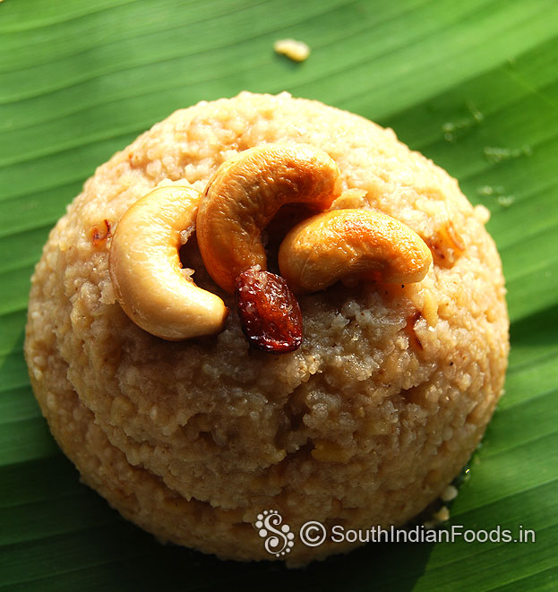 Little millet sweet pongal