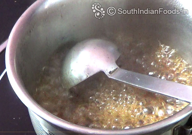 Now its ready, cut off heat