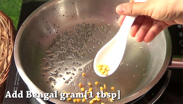 Add chana dal