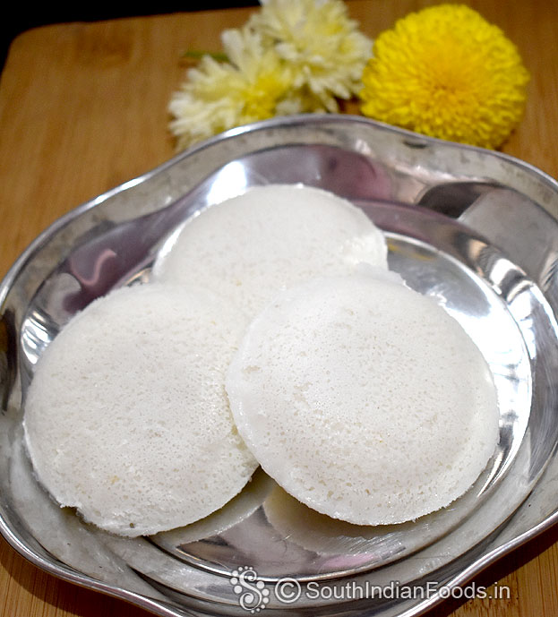 Take 3 leftover idli