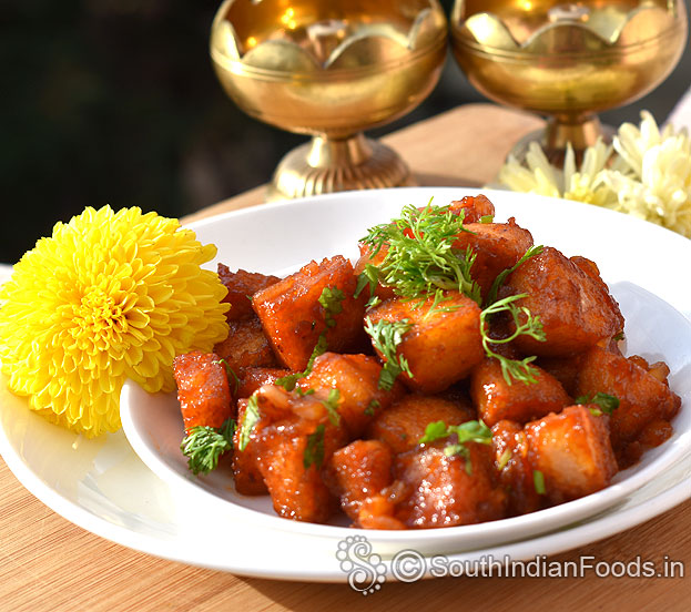 Super crispy manchurain with leftover idli
