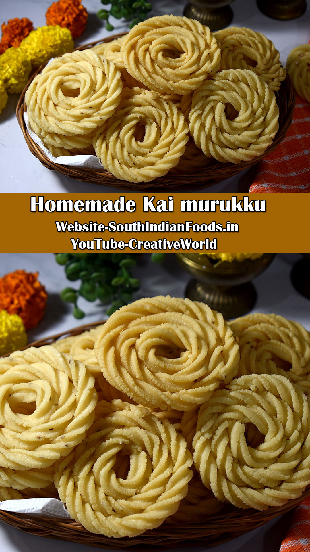 Idli Rice Kai Murukku