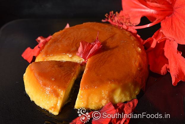 No oven cream caramel