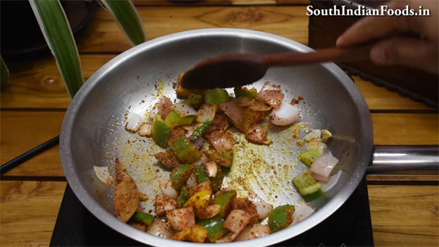 kadai paneer step 14