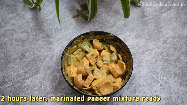 Instant paneer tikka step 18