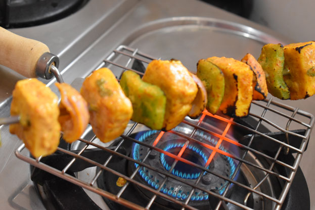 Instant paneer tikka step 20