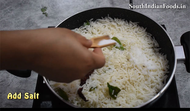jeera rice step 10