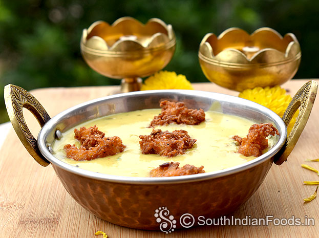 Instant kadhi recipe