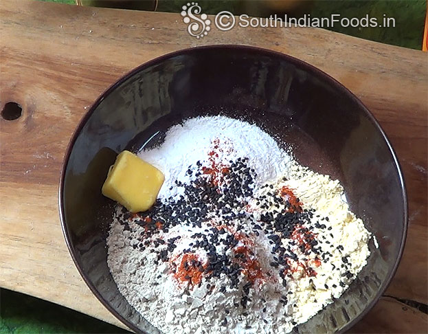 Add roasted gram, peppercorns in a mixer jar & finely grind