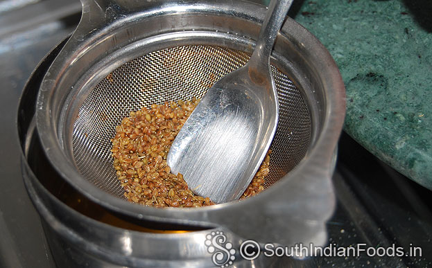 Gently squeeze and extract water.
