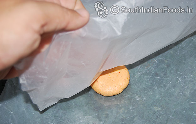 Close with plastic cover