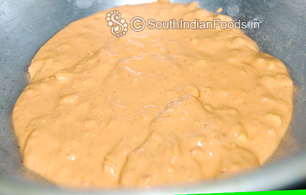 Transfer ground rice mixture to a bowl