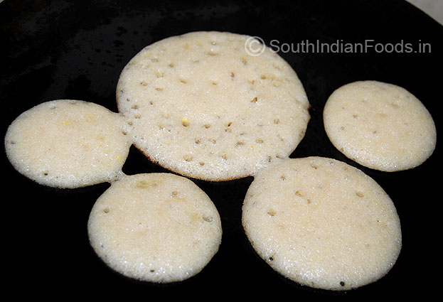 After 2 min, dosa cooked