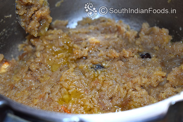 Add ghee if required