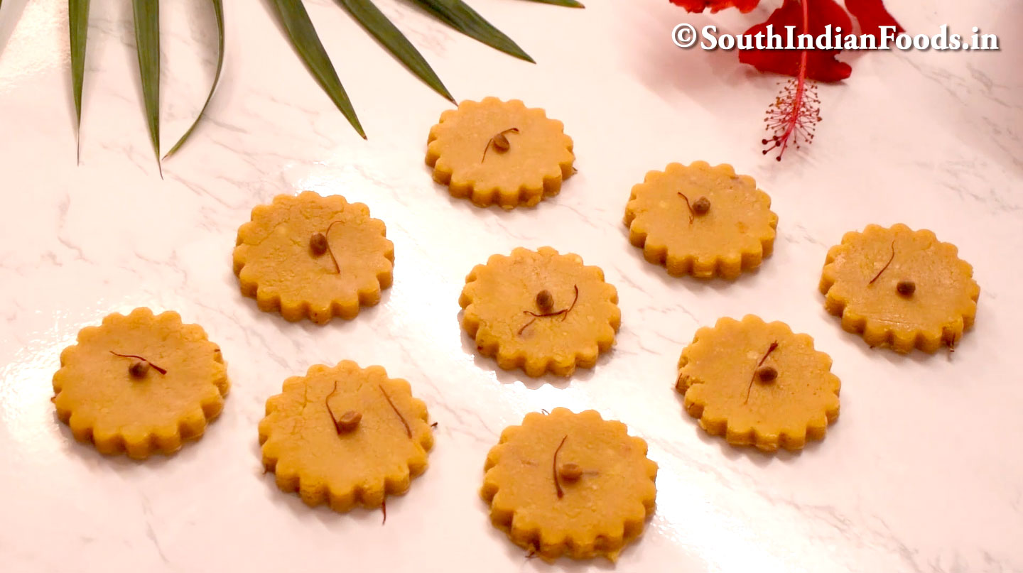 Instant Kesar peda