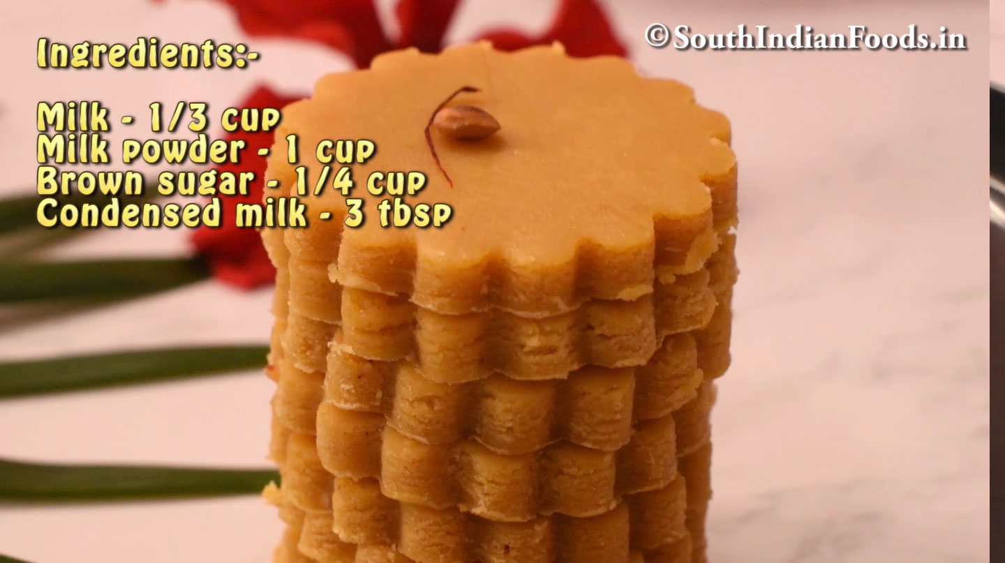 Instant Kesar peda