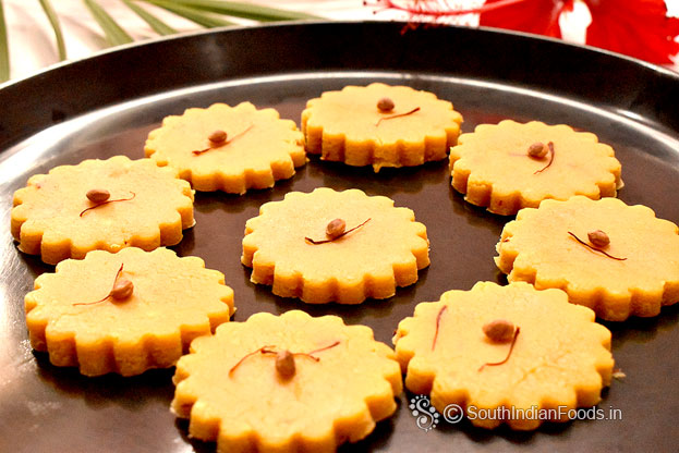 Instant Kesar peda