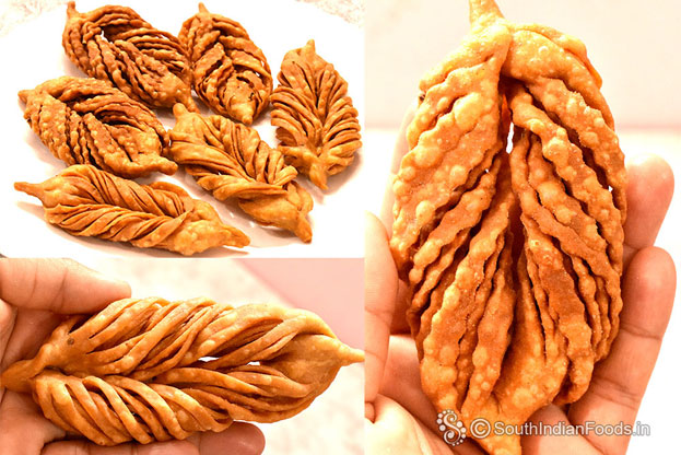 Leaf twist namakpara