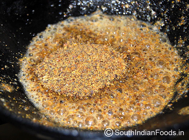 Add fenugreek powder