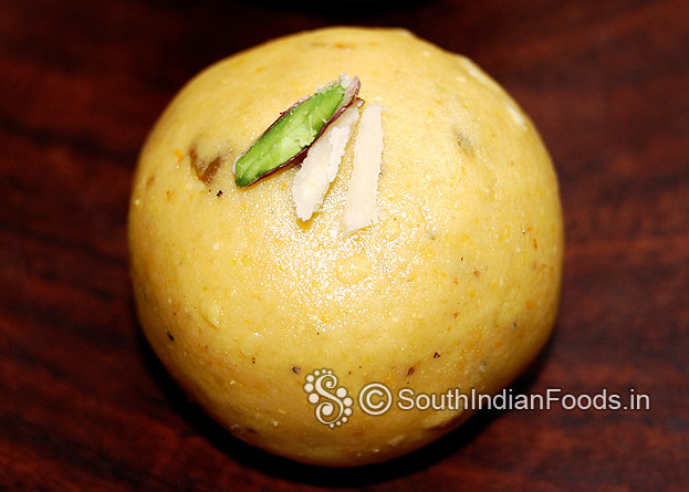 Roasted gram laddu