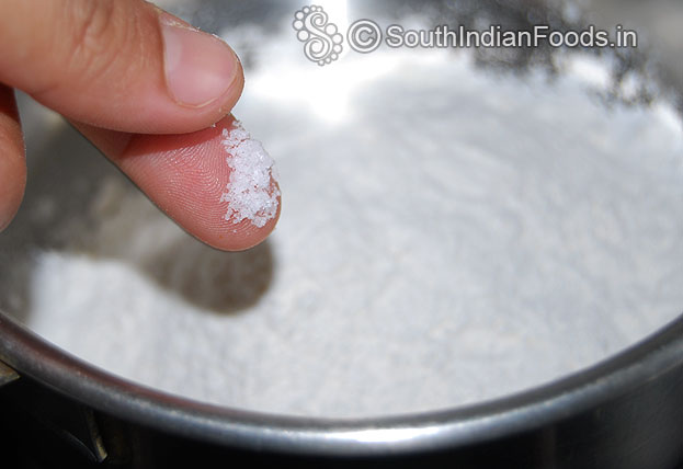 Add pinch of salt